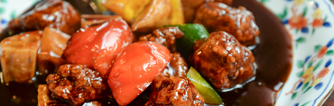 京都　中国料理　かしの木